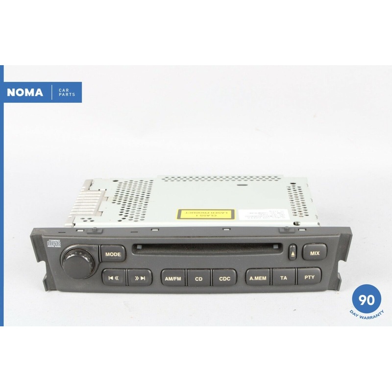 03-08 Jaguar S-Type X204 AM FM CD Audio Radio Player Control Switch OEM