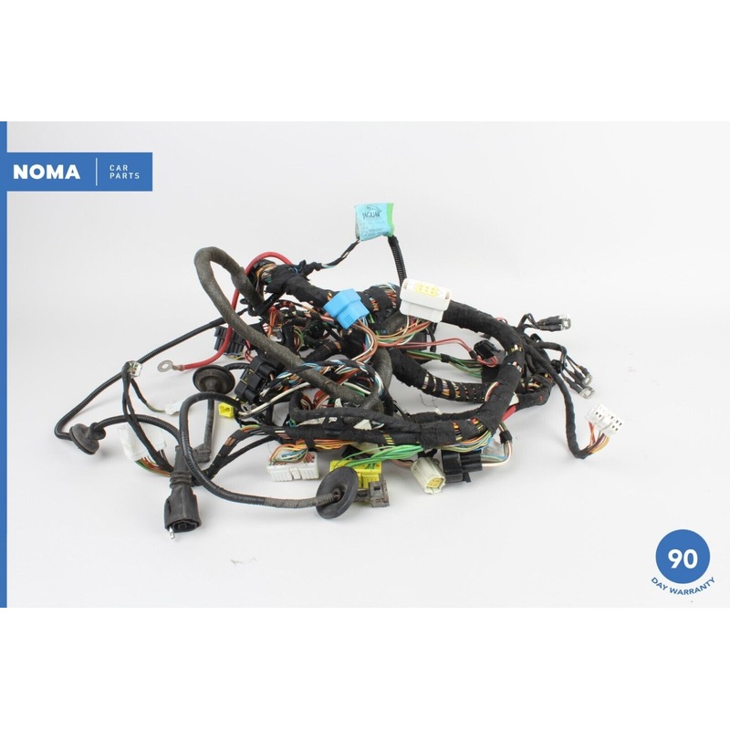 04-06 Jaguar XK8 XKR X100 Rear Boot Trunk Wire Wiring Harness LJJ3070BD OEM