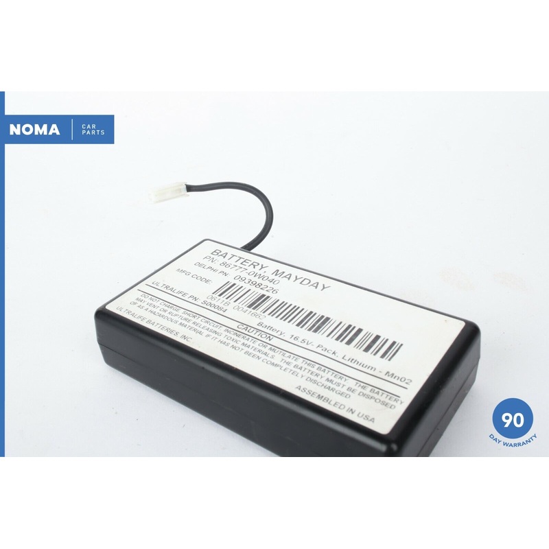 07-12 Lexus LS460 XF40 Mayday Communication Battery Unit 86777-0W040 OEM