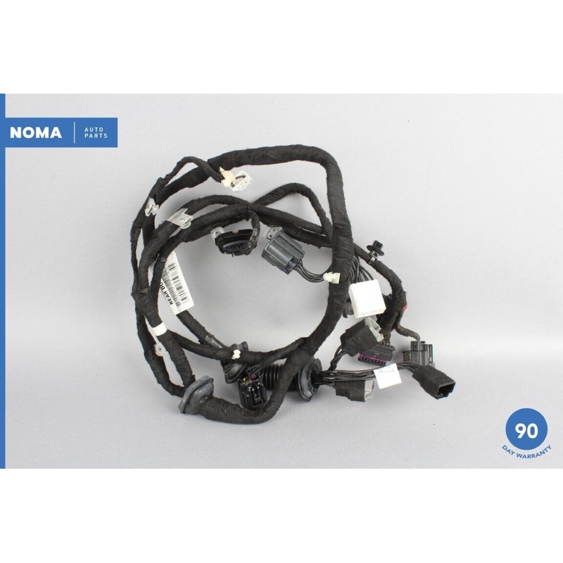 10-15 Jaguar XJ XJL X351 LWB Rear Left Driver Side Door Wire Wiring Harness OEM