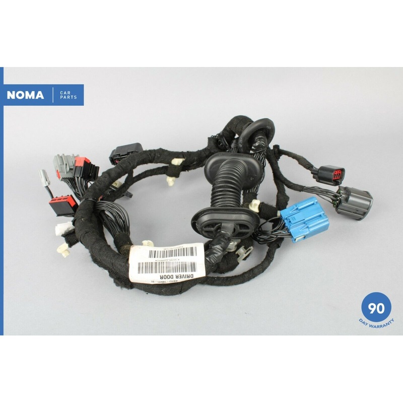 2011 Jaguar XJ XJL X351 Front Left Driver Side Door Wire Wiring Harness OEM