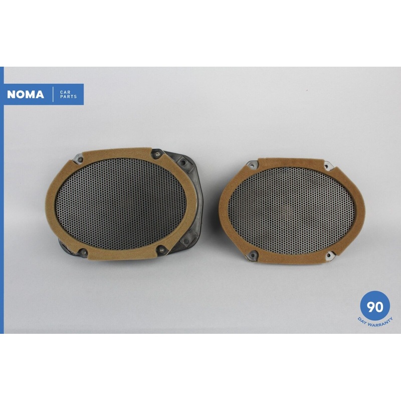 00-04 Jaguar S-Type X202 Rear & Front Left Radio Audio Sound Speaker Set OEM