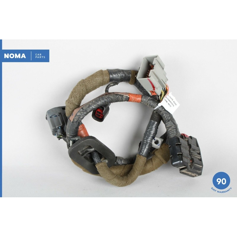02-04 Jaguar S-Type X202 Front Right Door Wire Wiring Harness 2R8T14630AE OEM
