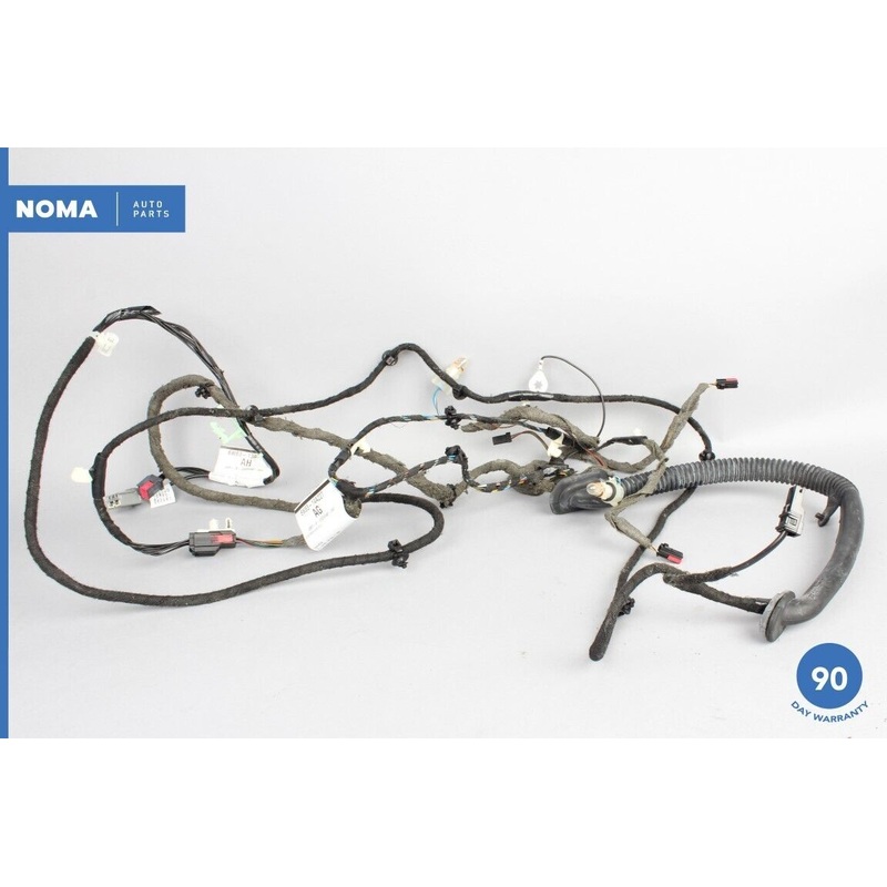 2008 Jaguar XKR X150 Coupe Trunk Boot Lid & Cabin to Trunk Wire Harness Set OEM