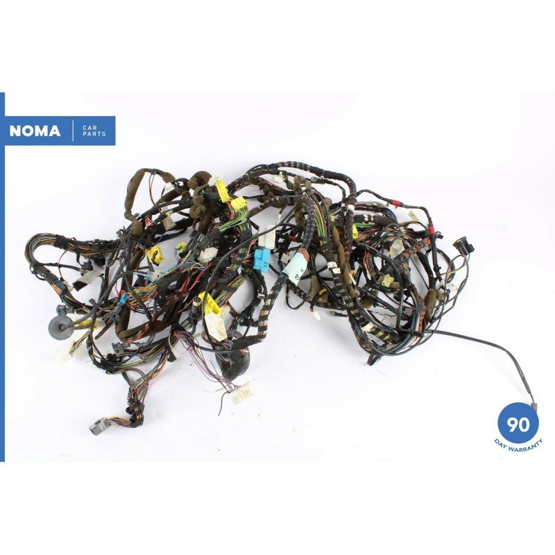 97-99 Jaguar XK8 X100 Convertible Rear Trunk Boot Main Wire Wiring Harness OEM