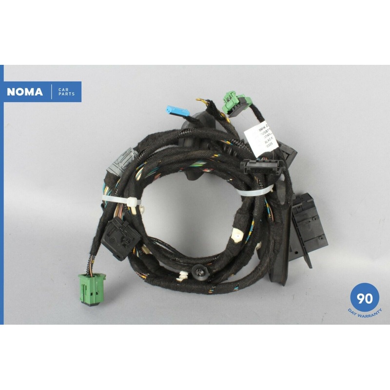 03-08 BMW Z4 E85 Roadster Front Left Driver Side Door Wire Wiring Harness OEM