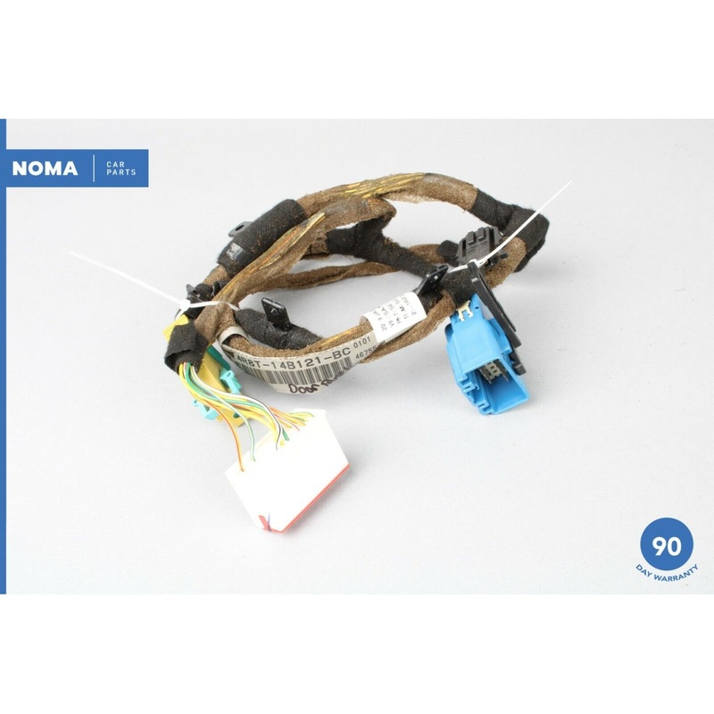 05-08 Jaguar S-Type X206 Front Left Driver Side Door Wiring Wire Harness OEM