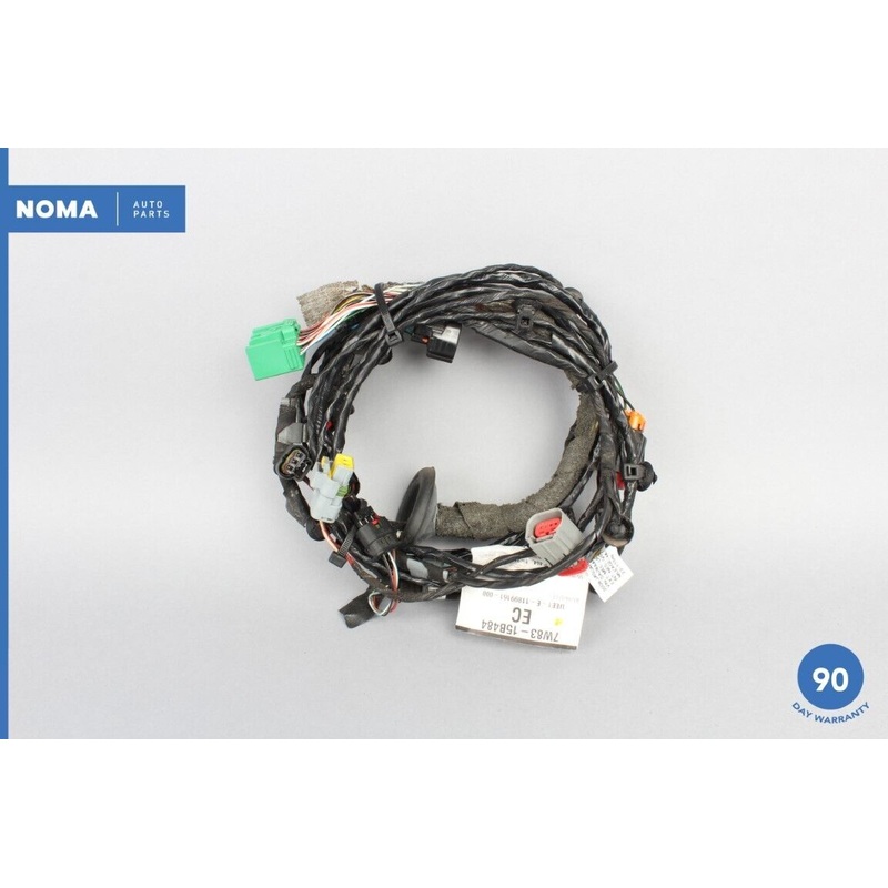 07-09 Jaguar XKR X150 4.2L S/C Rear Bumper Wire Wiring Harness 7W8315B484EC OEM