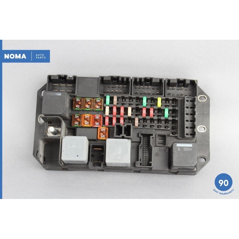10-15 Jaguar XJ XJL X351 Rear Trunk Battery Terminal Fuse Relay Junction Box OEM