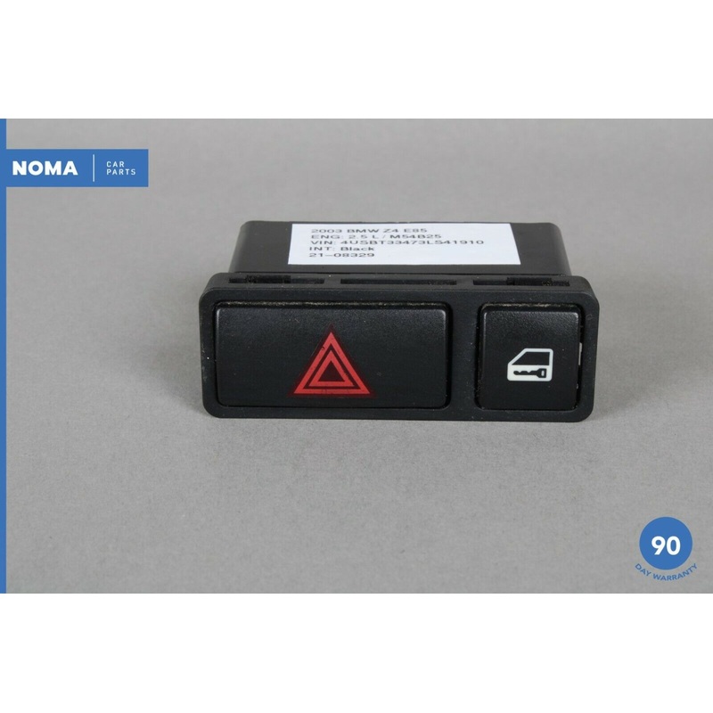 03-08 BMW Z4 E85 E86 E53 Center Lock Emergency Hazard Switch 8368920 OEM