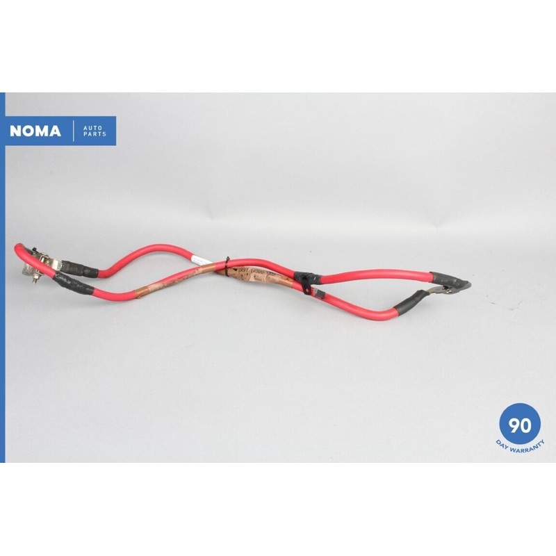 03-08 Jaguar S-Type X204 Battery Positive Cable Set of 2 2R8T14302YXC OEM
