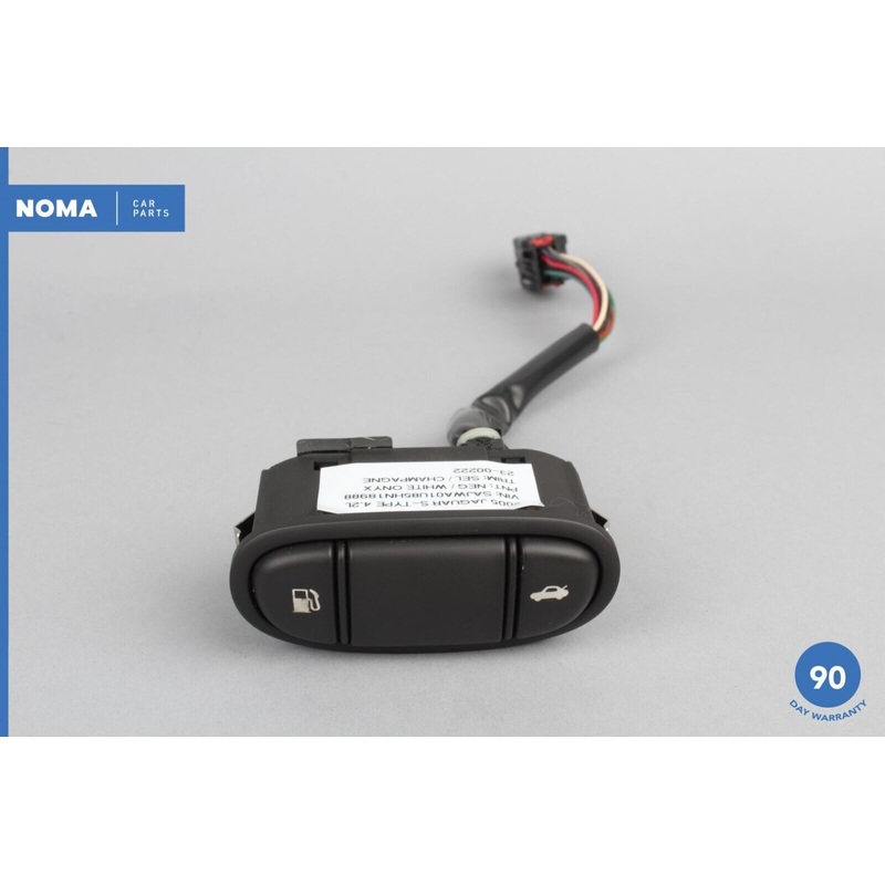 03-08 Jaguar X204 S-Type Trunk Release Gas Filler Lid Open Switch Control OEM