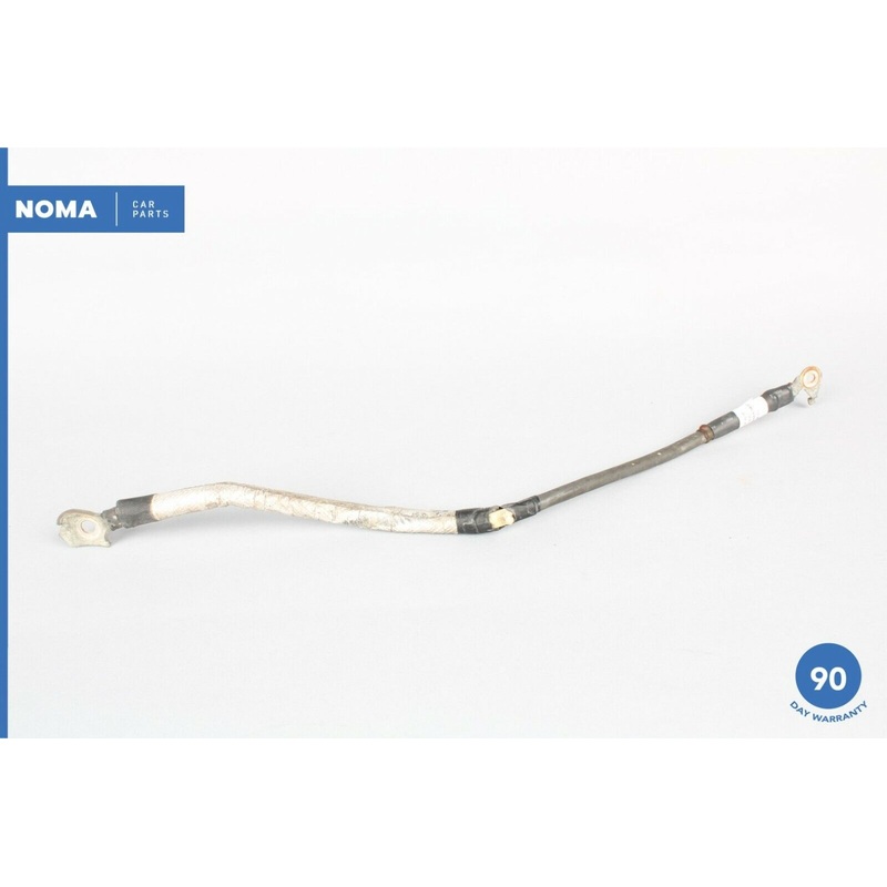 09-11 Jaguar X250 XF XFR Negative Battery Terminal Cable w/ Ground OEM