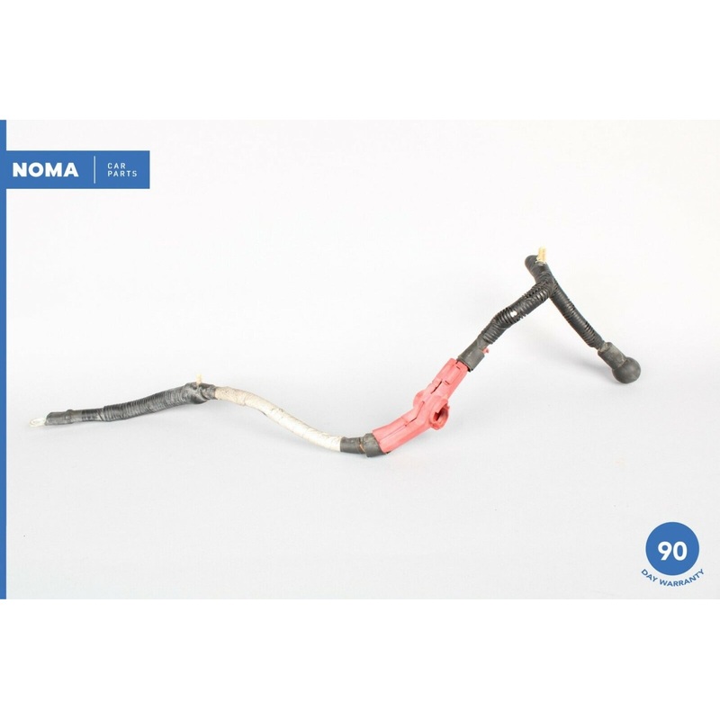 09-11 Jaguar X250 XF XFR Positive Battery Terminal Cable w/ Ground OEM