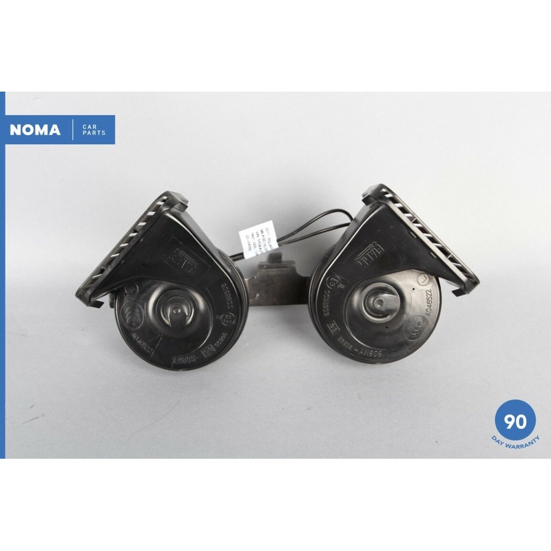 10-13 Jaguar XJL XJ X351 Left and Right Low and High Tone Signal Horn Set OEM