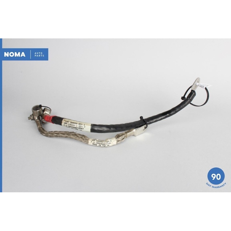 97-06 Jaguar XK8 XKR X100 Engine Battery Positive & Negative Cable LNC3690AA OEM