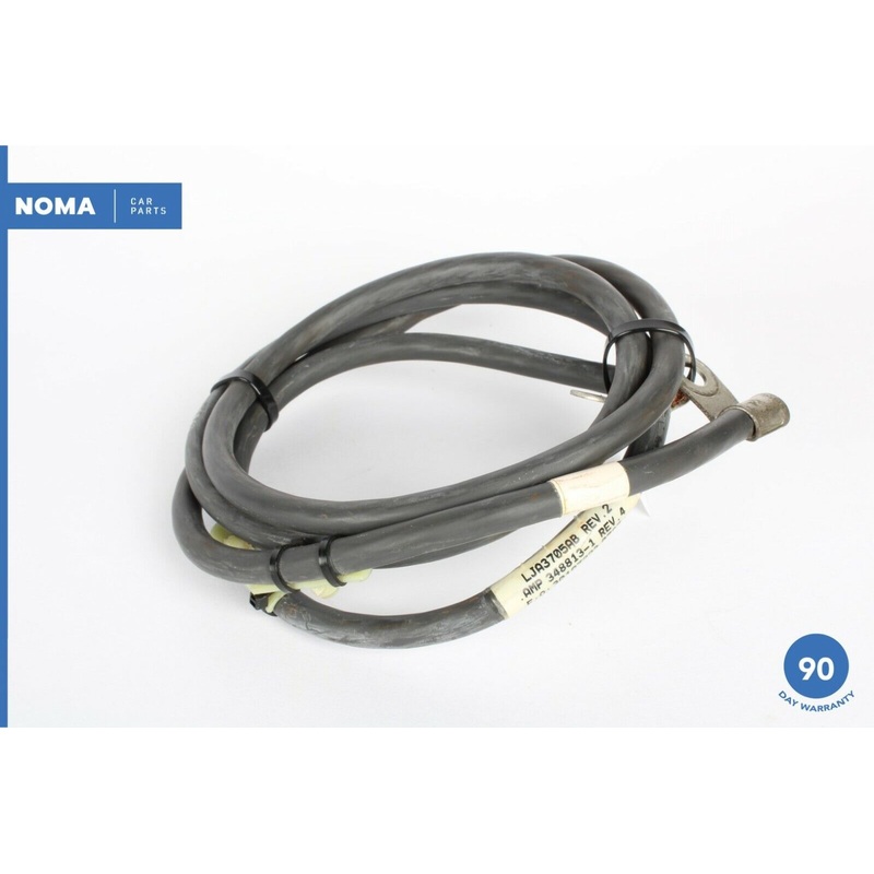 97-99 Jaguar XK8 X100 Conv Left Side Positive Battery Cabin Cable LJA3705AB OEM