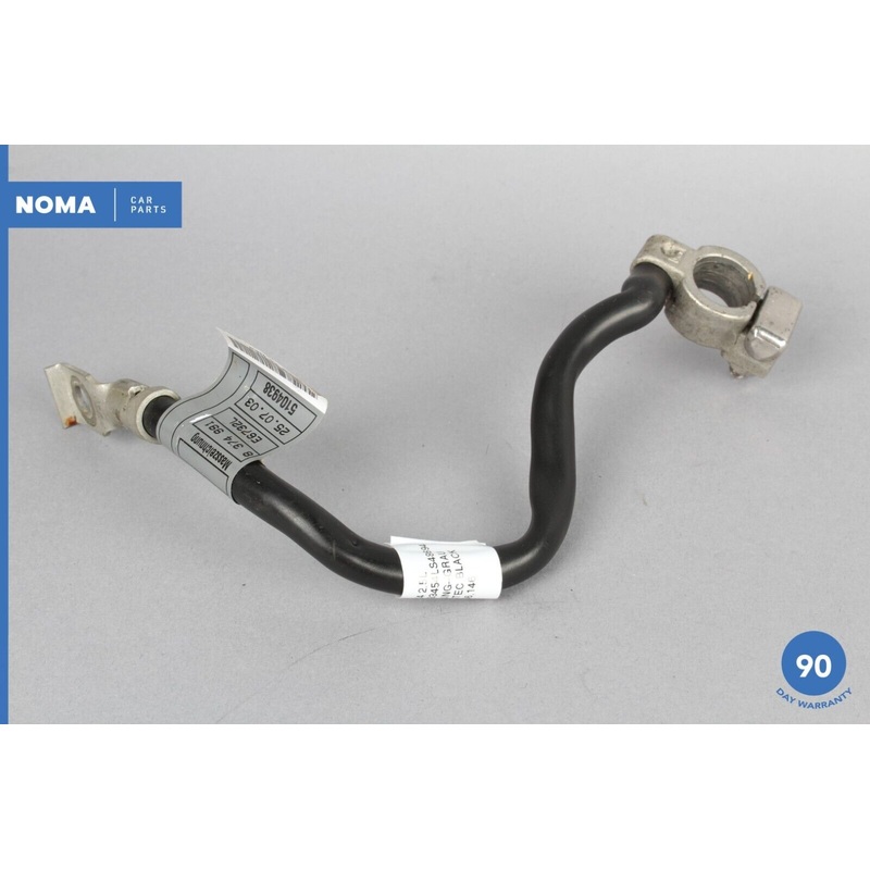 03-08 BMW Z4 E85 Roadster Battery Terminal Negative Cable 8374991 OEM