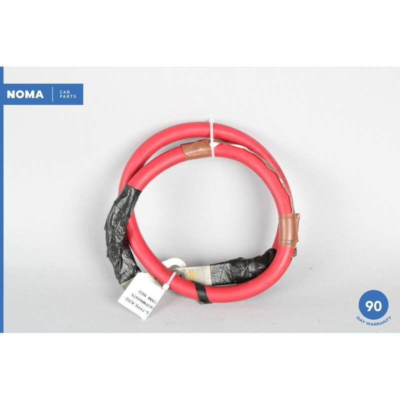 03-08 Jaguar S-Type X202 Battery Positive Cable 2R8T14302YXB OEM