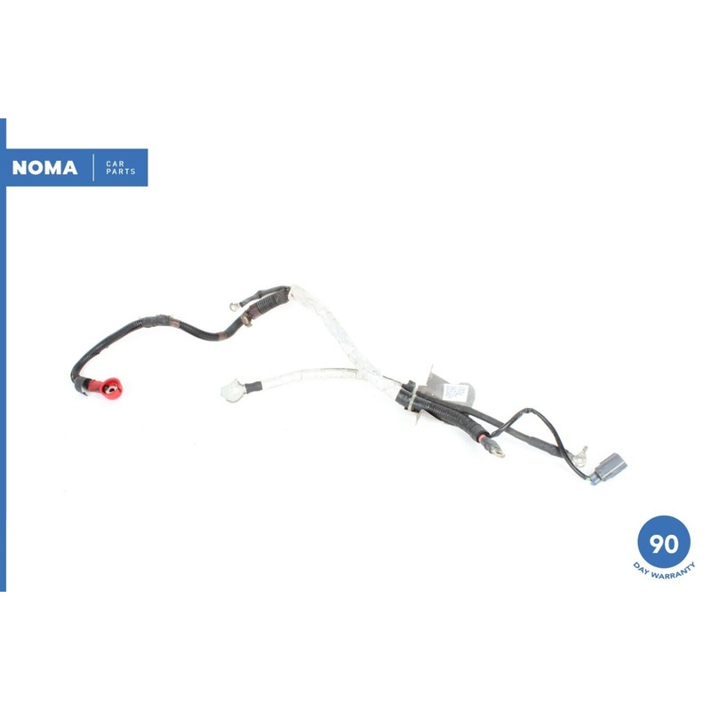 03-08 Jaguar X204 S-Type Complete Battery Starter Alternator Cable Wiring OEM