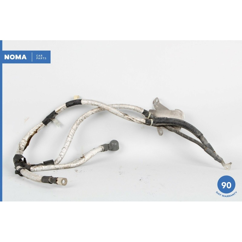 09-12 Jaguar XF X250 Battery Ground Terminal Negative Cable Line OEM