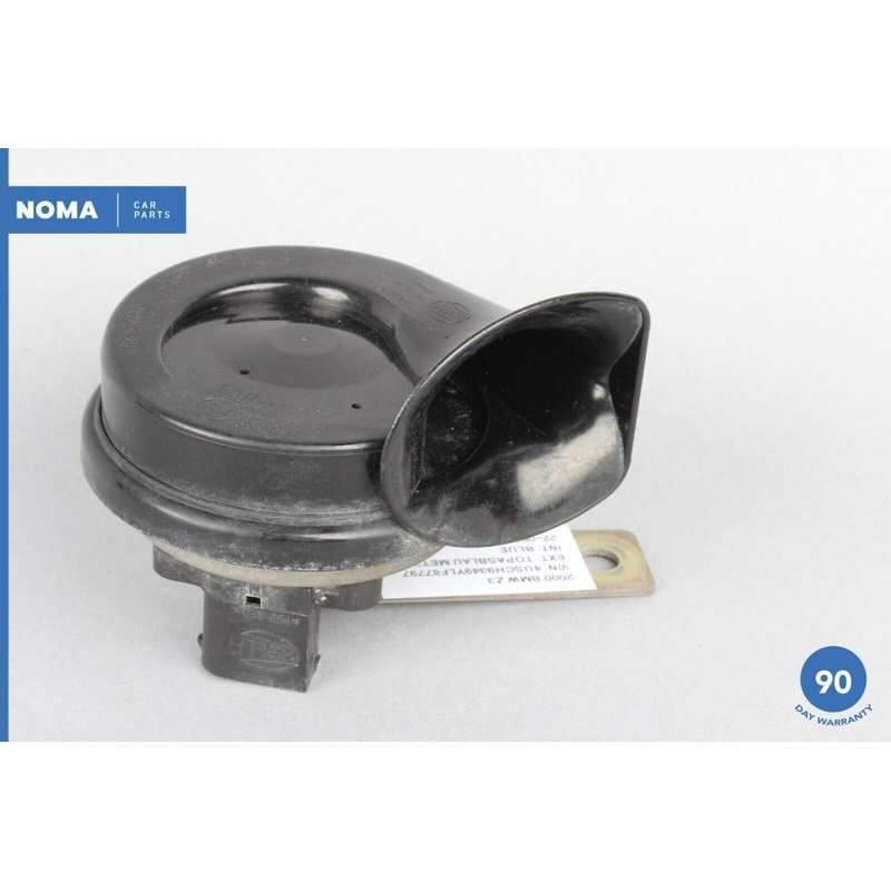 96-02 BMW Z3 E36 Roadster Left Driver Side High Bass Tone Horn Sound Signal OEM