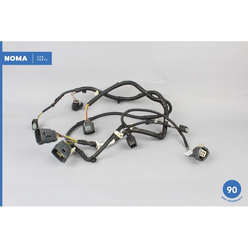 11-13 Jaguar XJ XJL X351 Rear Axle Differential Wiring Harness AW939L468BC OEM
