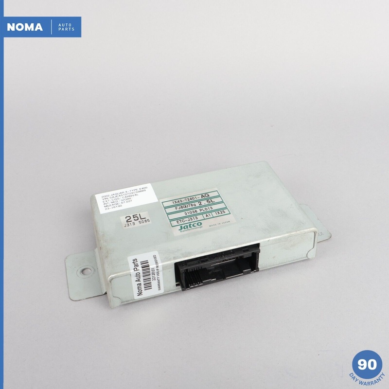 02-03 Jaguar X-Type X400 2.5L TCU Transmission Control Module 1X4372401AG OEM