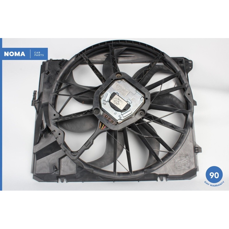 07-13 BMW 328i E90 E81 3.0L N51 N/A Engine Cooling Radiator Shroud w/ Fan OEM
