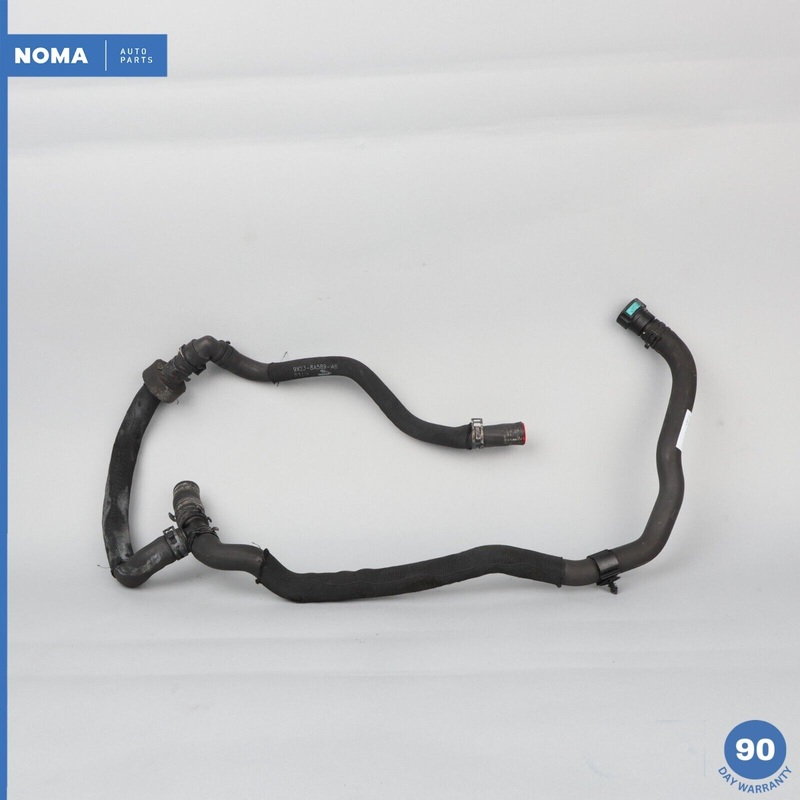 10-15 Jaguar XF X250 5.0L Engine Radiator Cooling Water Hose Pipe Tube Set OEM
