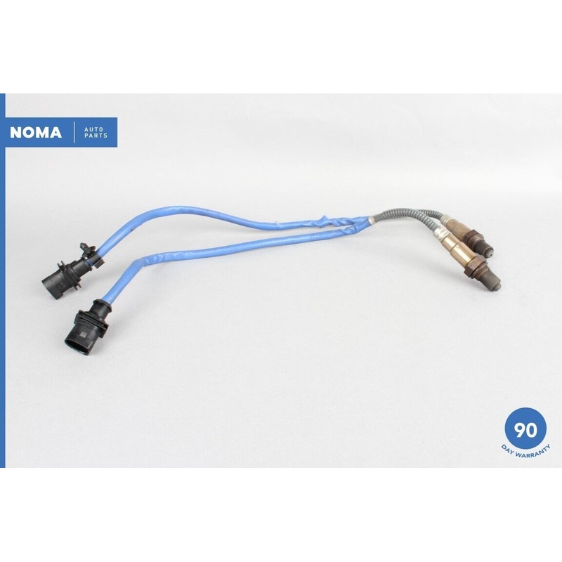 13-19 Jaguar XJ X351 3.0L Upstream Heated Oxygen Lambda Sensor Set of 2 OEM