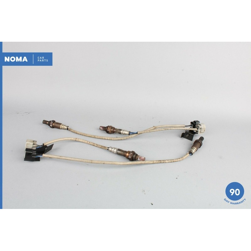 03-06 Jaguar S-Type X202 Heated Oxygen Lambda Sensor Set of 4 2R839F472AC OEM
