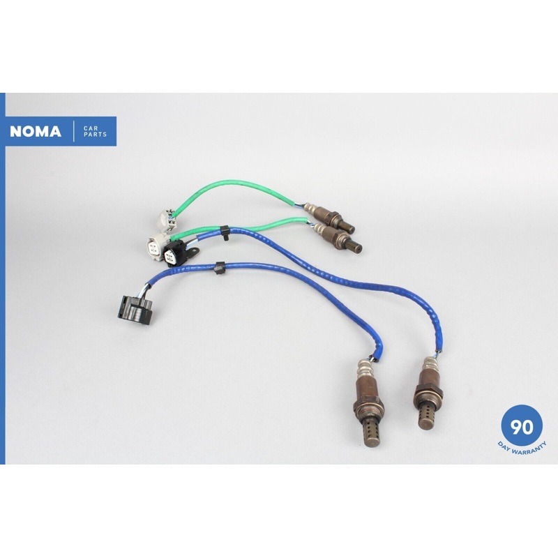 07-09 Jaguar XK X150 Heated Oxygen Lambda Sensor Set of 4 6R839F472AC OEM