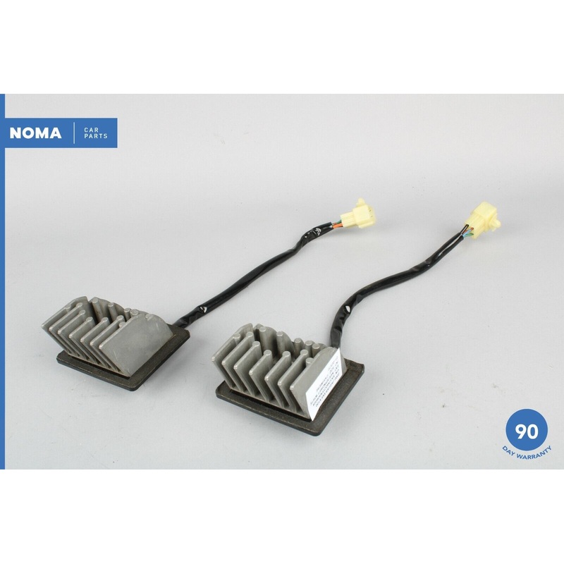 97-03 Jaguar X100 XK8 Heater Blower Motor Resistor Set of 2 077800-0321 OEM