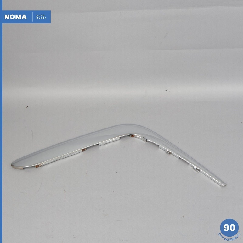 98-03 Jaguar XJ8 XJR VDP X308 Front Right Side Bumper Blade Molding Chrome OEM