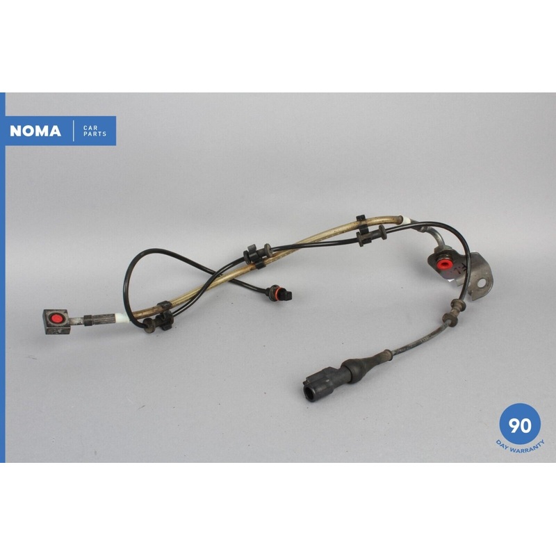 03-05 Jaguar S-Type X204 Front Left Hydraulic Hose & Wheel Sensor Set of 2 OEM