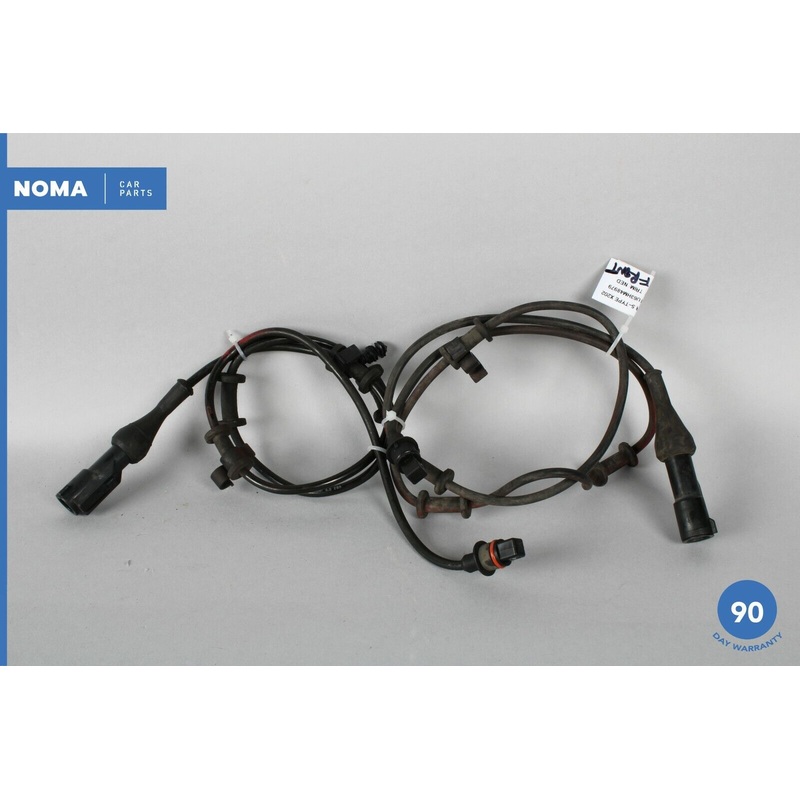 03-08 Jaguar X202 S-Type Front ABS Wheel Speed Sensor Harness Set of 2 OEM