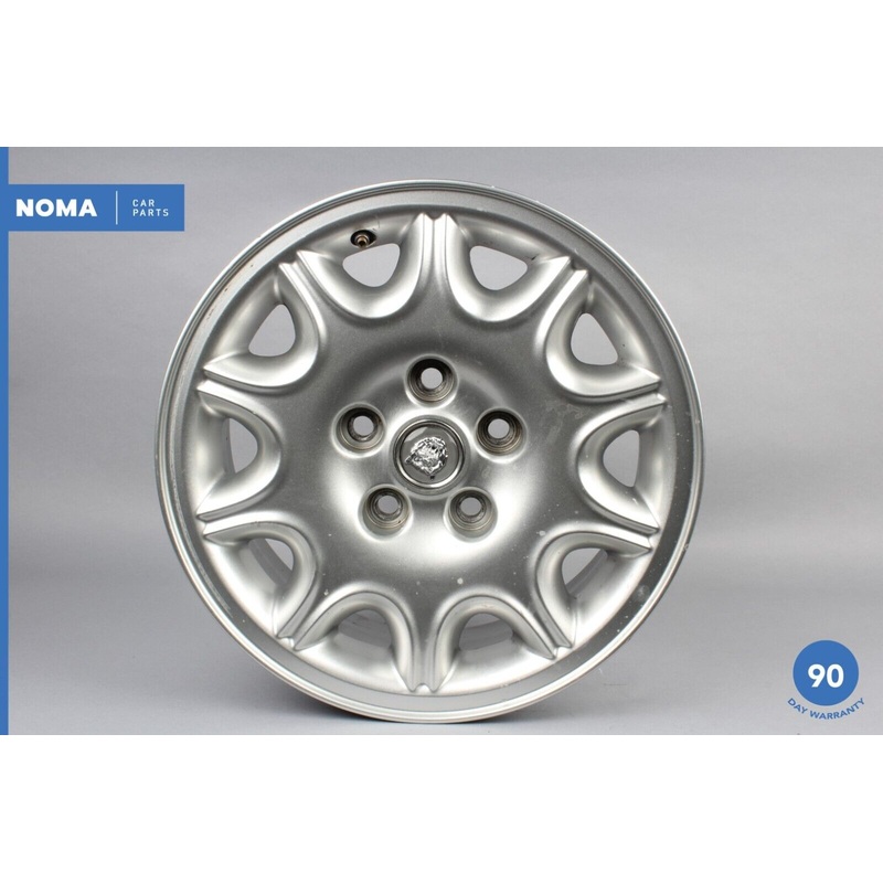 01-03 Jaguar XJ8 X308 7Jx16 R16 10 Spoke Alloy Wheel Rim Starburst MNC6113AC OEM