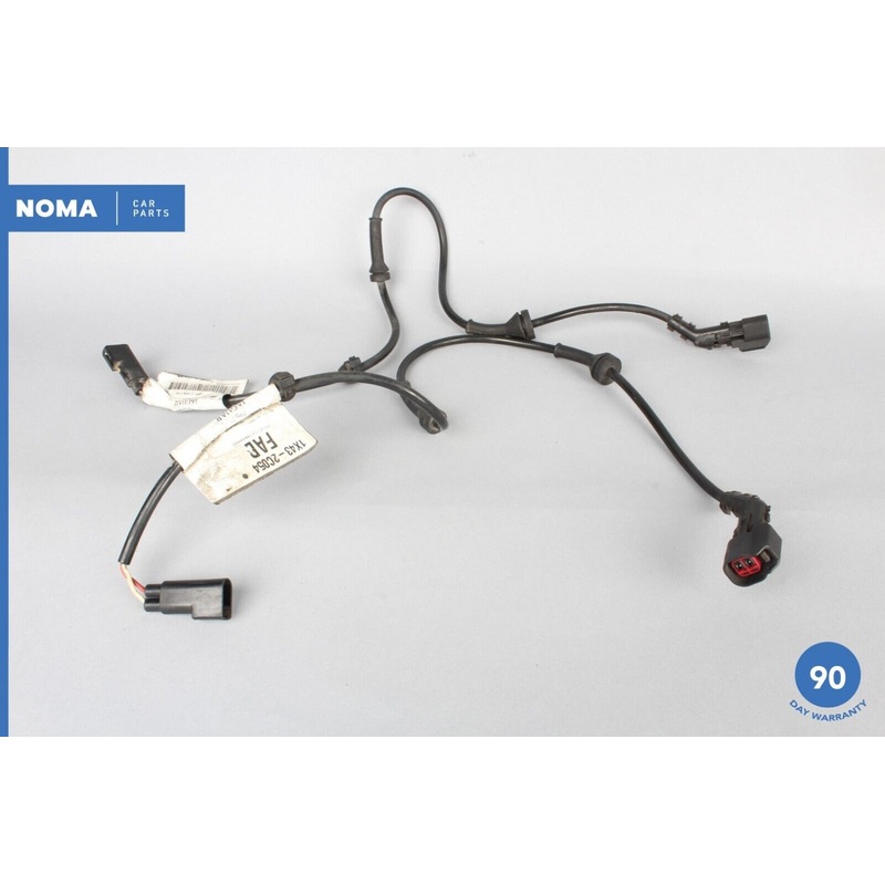 02-03 Jaguar X-Type X400 Front Right Left ABS Wheel Speed Sensor Harness Set OEM
