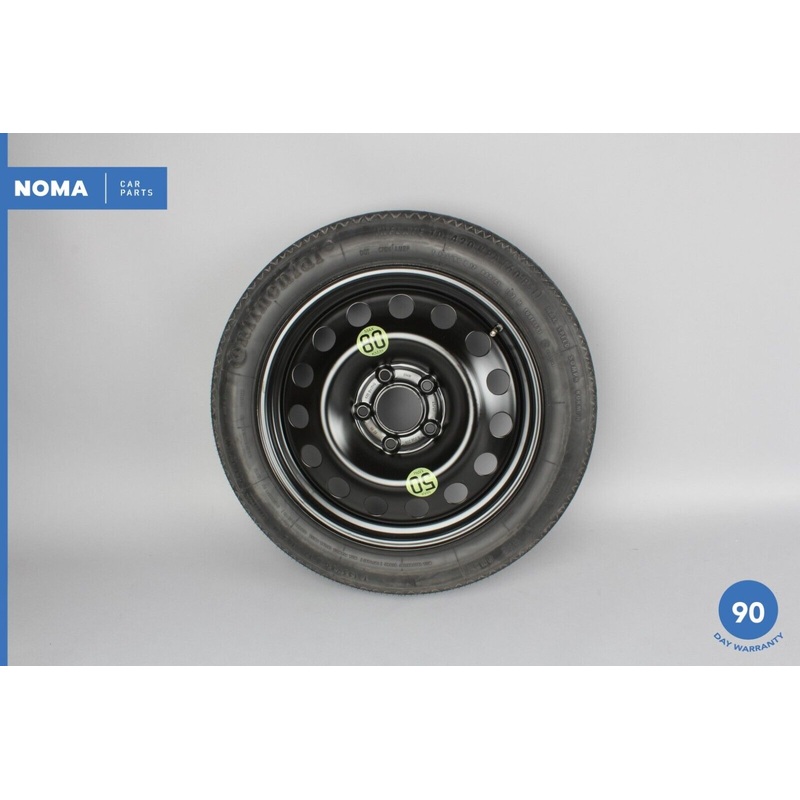 04-10 BMW 535i E60 5 Series 4BX17H2 Spare Wheel W/ Tire Continental OEM