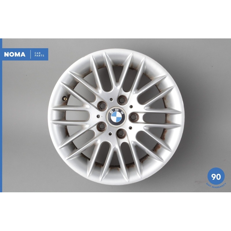 06-10 BMW 550i E60 7JX16 16 Inch Double Spoke Alloy Wheel Rim 6751762 OEM