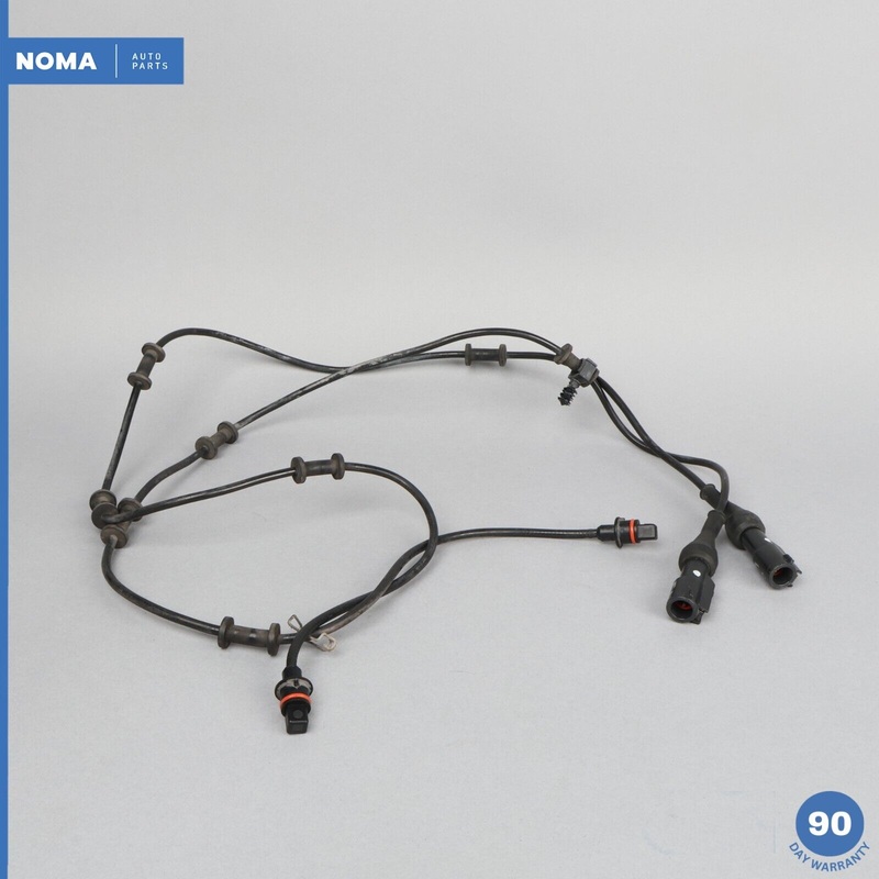 07-10 Jaguar XK X150 Front Right & Left ABS Wheel Speed Harness w/Sensor Set OEM
