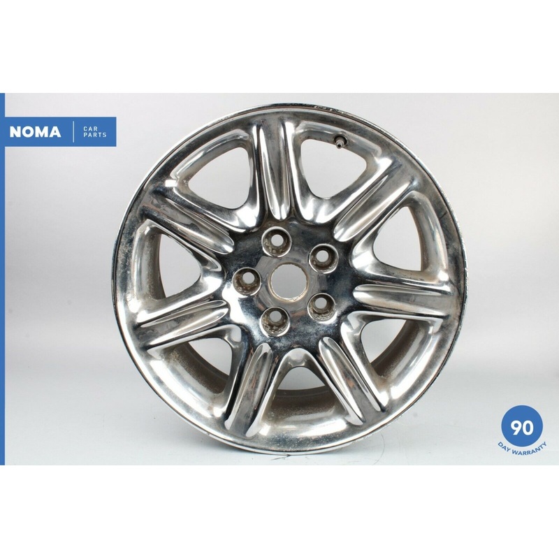 2004 Jaguar XK8 X100 9x18 R18 Rear Right or Left Alloy Wheel Rim Chrome OEM