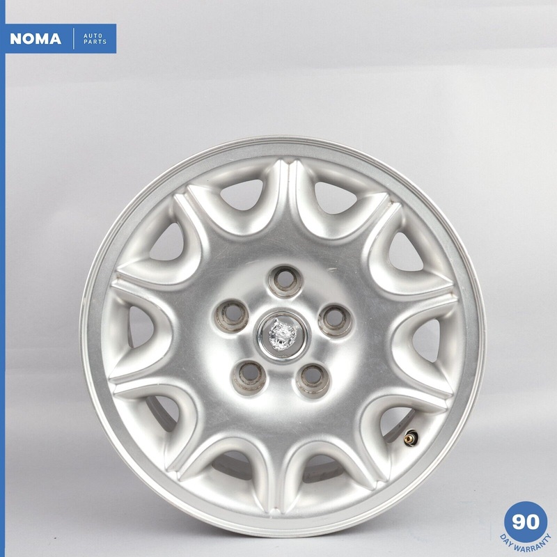 98-00 Jaguar XJ8 X308 7Jx16 R16 10 Spoke Alloy Wheel Rim Starburst MNC6113AA OEM