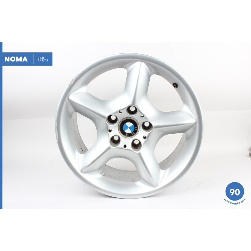 00-06 BMW X5 E53 4.4i 3.0i  7.5x17 5 Spoke Rear Alloy Wheel Rim 1096159 OEM