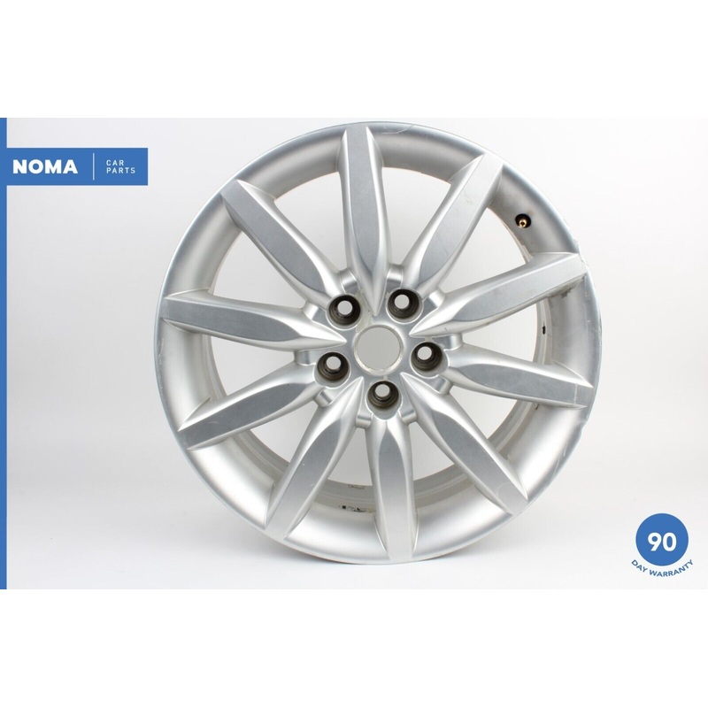 03-06 Jaguar XK8 XKR X100 8Jx19" Atlas 10 Spoke Front Alloy Wheel Rim w/ Cap OEM