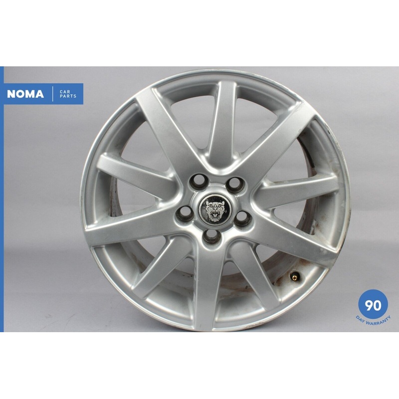 05-08 Jaguar S-Type X206 7.5Jx17 R17 10 Spoke Alloy Road Wheel Rim OEM