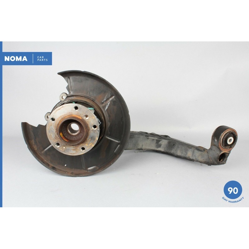 06-08 BMW Z4 E85 Rear Right Side Spindle Knuckle Hub w/ Wheel Trailing Arm OEM