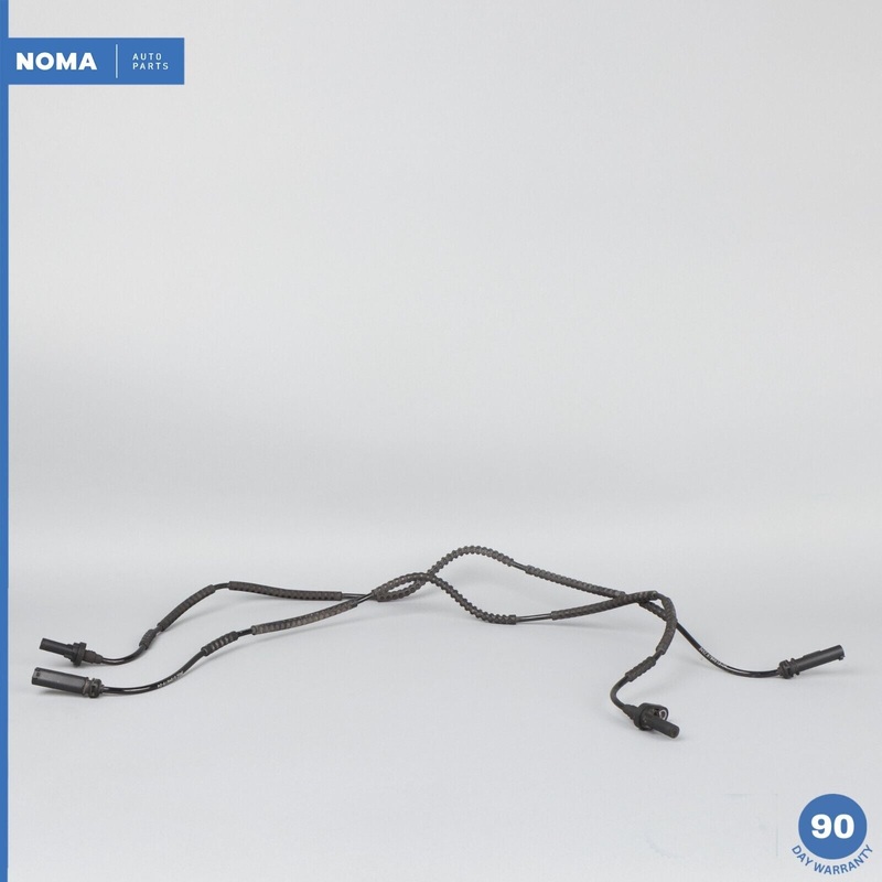 09-16 BMW Z4 E89 Rear Left & Right ABS Wheel Speed Sensor Harness Set OEM