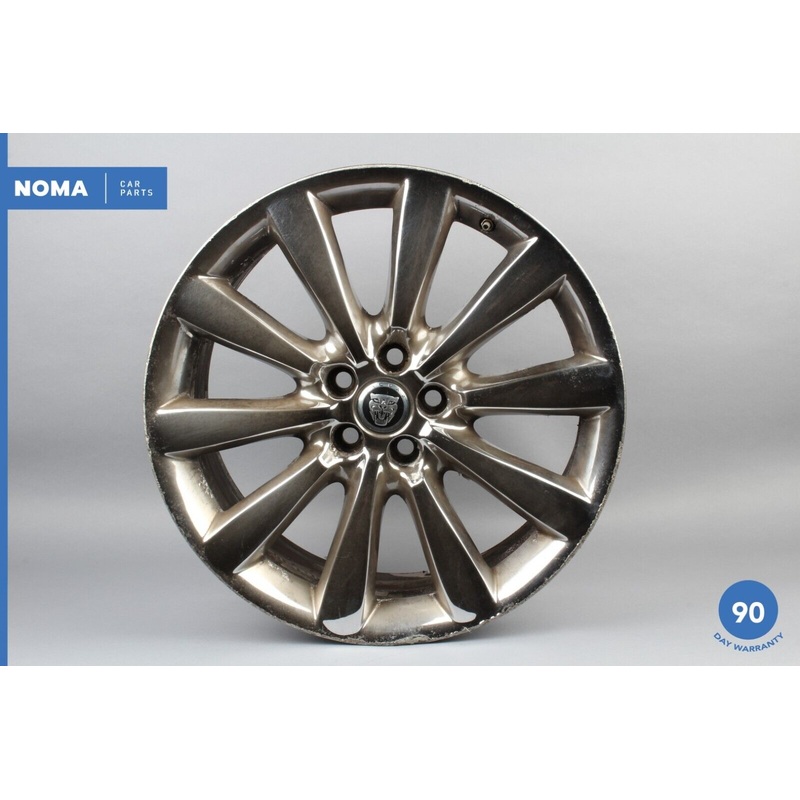 10-15 Jaguar XK XKR XF XFR 19" Original Artura Chrome Front Wheel Rim 8.5x19 OEM
